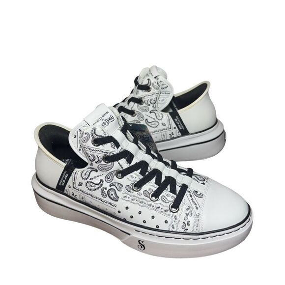 Women’s Skechers snoop one double G premium leather sneakers size 10 Men… - Picture 2 of 5